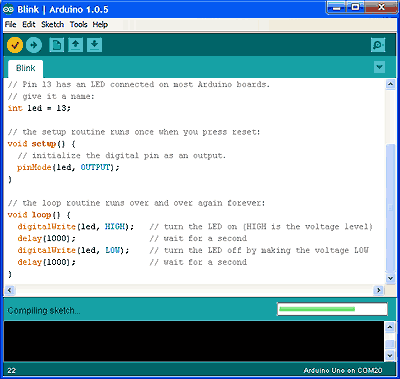 Arduino 1.0.5 IDE